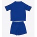 Camiseta Leicester City Primera Equipación Replica 2025-26 para niños mangas cortas (+ Pantalones cortos)